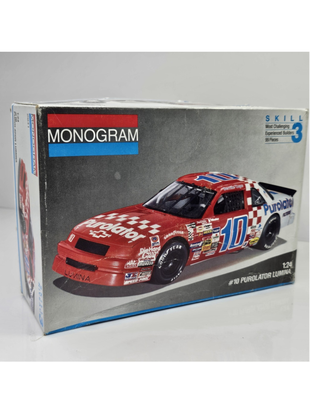 Monogram #10 Purolator Lumina 1:24 Model Kit Sealed Bag, Derrick Cope, 1991 USA